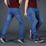 New Arrival Soft Blue Jeans Pants for Boys Men Regular and Fashion Wear